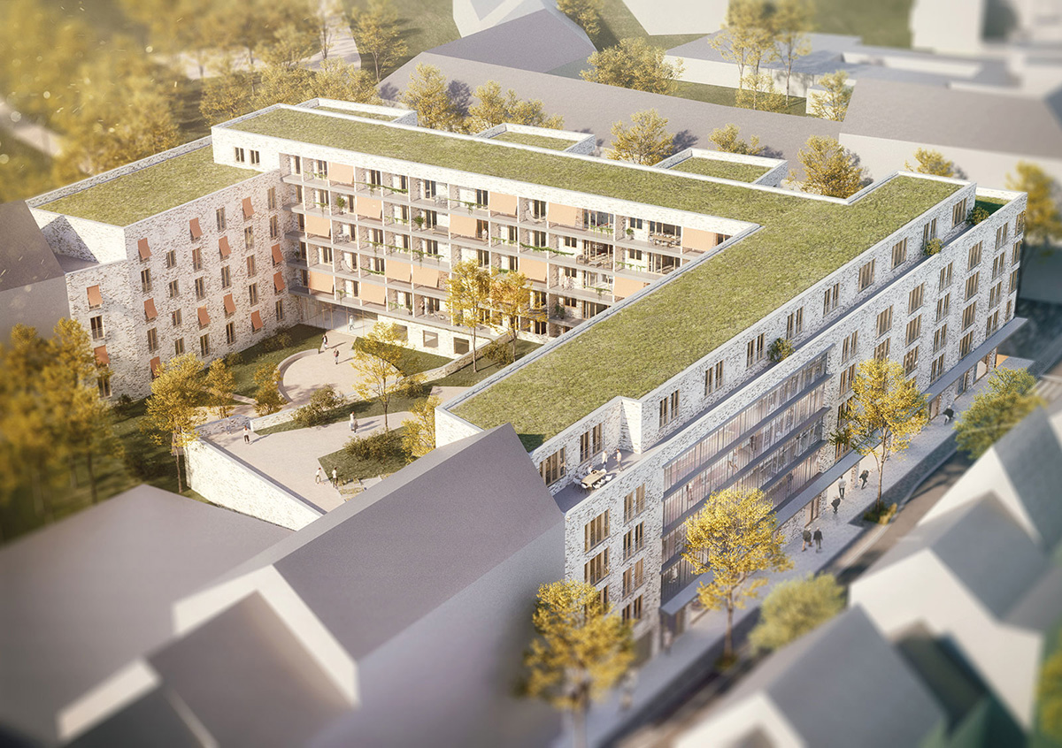Referenzprojekt, Düsseldorf, Leben am Sonnenpark