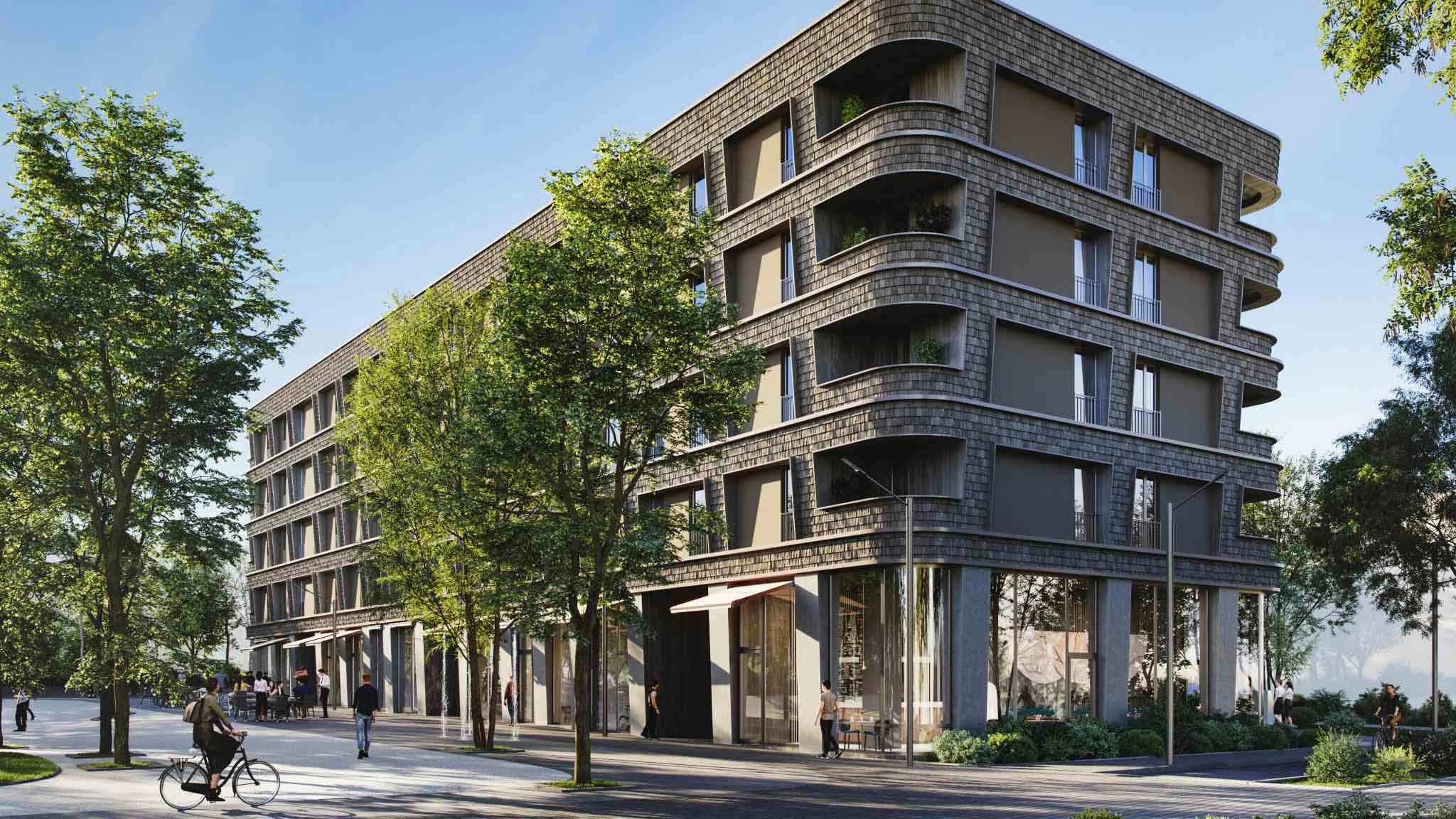 Referenzprojekt, Mannheim, Spinelli BF 9.1, Bumerang, Quaertiersplatz, Immobilienentwicklung